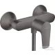 Hansgrohe TALIS E zuhany csaptelep, zuhanyszett nélkül, szálcsiszolt fekete/króm 71760340