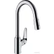 Hansgrohe FOCUS M42 kihúzható fejes mosogató csaptelep,2 jet, króm 71800000