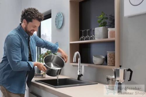 Hansgrohe FOCUS M42 220 mosogató csaptelep, króm 71802000