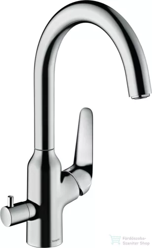 Hansgrohe FOCUS M42 egykaros mosogató csaptelep elzárószeleppel, króm 71803000