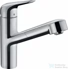Hansgrohe FOCUS M42 mosogató csaptelep kihúzható kifolyóval,1 jet, króm 71814000
