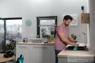 Hansgrohe FOCUS M42 mosogató csaptelep kihúzható kifolyóval,2 jet,S-Box króm 71820000