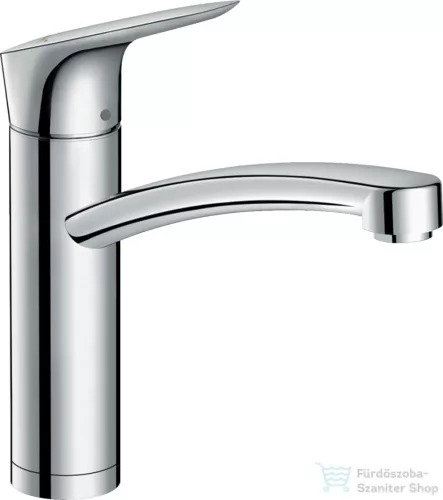 Hansgrohe LOGIS M31 egykaros mosogató csaptelep ablak előtti szereléshez, króm 71833000