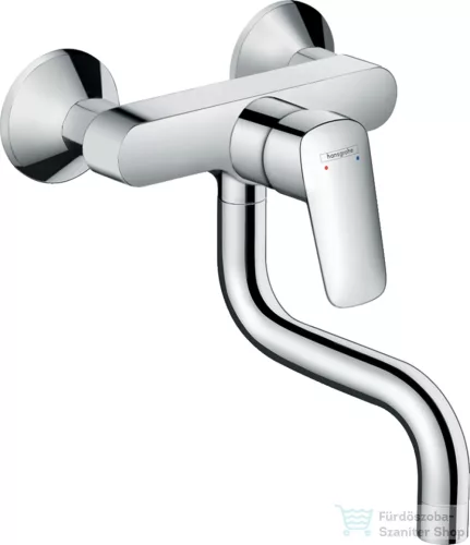 Hansgrohe LOGIS M31 fali mosogató csaptelep,króm 71836000