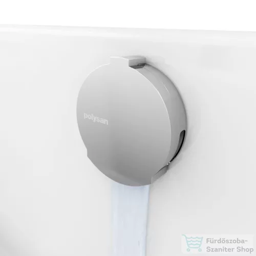 Sapho POLYSAN kád le- és túlfolyó, kádtöltővel, bovdenes, 600mm, átm.:72mm, króm (71851)