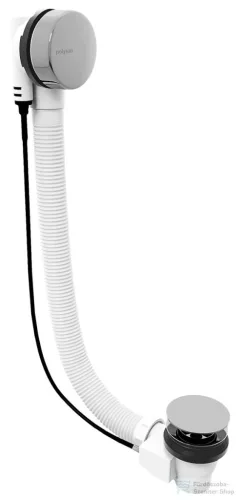 Sapho POLYSAN kád le- és túlfolyó, bovdenes, 1200mm, átm.:72mm, króm (71856)