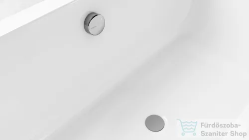 Sapho POLYSAN kád le- és túlfolyó, bovdenes, 1200mm, átm.:72mm, króm (71856)