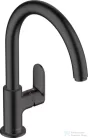 Hansgrohe VERNIS BLEND M35 egykaros mosogató csaptelep, matt fekete 71870670