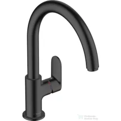   Hansgrohe VERNIS BLEND M35 egykaros mosogató csaptelep, matt fekete 71870670