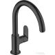 Hansgrohe VERNIS BLEND M35 egykaros mosogató csaptelep, matt fekete 71870670