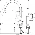 Hansgrohe VERNIS BLEND M35 egykaros mosogató csaptelep, matt fekete 71870670