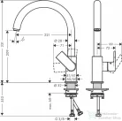 Hansgrohe VERNIS SHAPE egykaros mosogató csaptelep, matt fekete 71871670