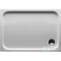   Duravit D-CODE 100x70 cm-es zuhanytálca leeresztő nélkül, 720093000000000