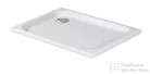 Duravit D-CODE 100x70 cm-es zuhanytálca leeresztő nélkül, 720093000000000