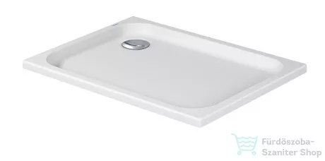 Duravit D-CODE 100x70 cm-es zuhanytálca leeresztő nélkül, 720093000000000