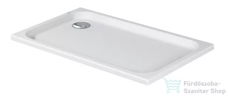 Duravit D-CODE 120x70 cm-es zuhanytálca leeresztő nélkül, 720094000000000