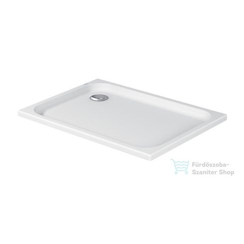 Duravit D-CODE 110x75 cm-es zuhanytálca leeresztő nélkül, 720097000000000