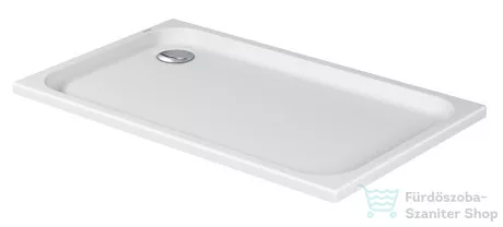 Duravit D-CODE 130x75 cm-es zuhanytálca leeresztő nélkül, 720098000000000