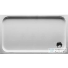   Duravit D-CODE 130x75 cm-es zuhanytálca Anitislip bevonattal,leeresztő nélkül, 720098000000001