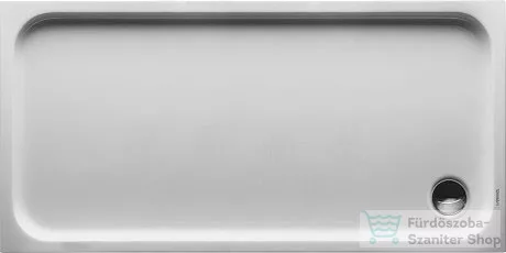 Duravit D-CODE 150x75 cm-es zuhanytálca leeresztő nélkül, Antislip bevonattal 720099000000001