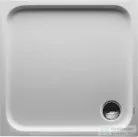 Duravit D-CODE 80x80 cm-es zuhanytálca leeresztő nélkül, 720101000000000