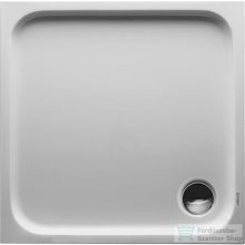   Duravit D-CODE 80x80 cm-es zuhanytálca leeresztő nélkül, 720101000000000