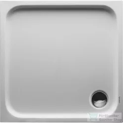   Duravit D-CODE 80x80 cm-es zuhanytálca leeresztő nélkül, 720101000000000