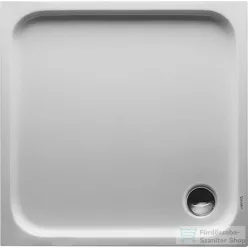   Duravit D-CODE 90x90 cm-es zuhanytálca leeresztő nélkül, 720102000000000
