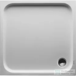  Duravit D-CODE 100x100 cm-es zuhanytálca leeresztő nélkül, 720103000000000