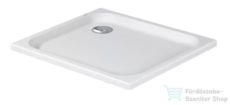 Duravit D-CODE 90x75 cm-es zuhanytálca leeresztő nélkül, 720104000000000