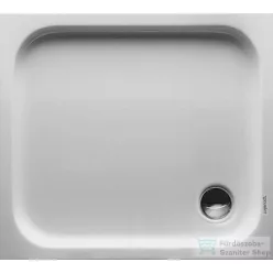   Duravit D-CODE 90x80 cm-es zuhanytálca leeresztő nélkül, 720105000000000