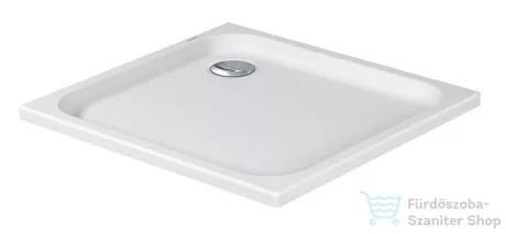 Duravit D-CODE 90x80 cm-es zuhanytálca leeresztő nélkül, 720105000000000
