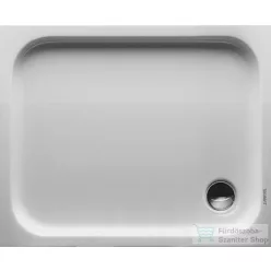   Duravit D-CODE 100x80 cm-es zuhanytálca leeresztő nélkül, 720106000000000