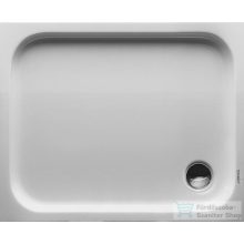  Duravit D-CODE 100x80 cm-es zuhanytálca leeresztő nélkül, Antislip bevonattal 720106000000001
