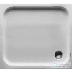   Duravit D-CODE 100x90 cm-es zuhanytálca leeresztő nélkül, 720107000000000