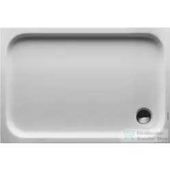   Duravit D-CODE 120x80 cm-es zuhanytálca leeresztő nélkül, 720113000000000