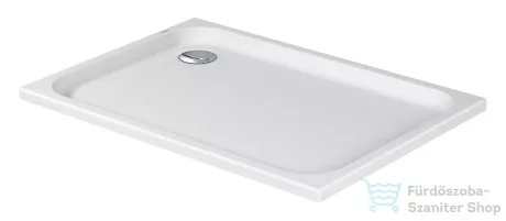 Duravit D-CODE 120x80 cm-es zuhanytálca leeresztő nélkül, 720113000000000