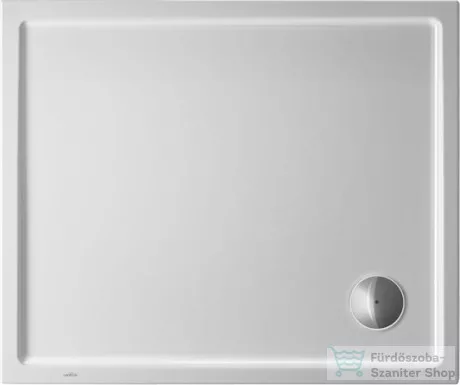 Duravit STARCK TUBS & SHOWERS Slimline 90x75 cm-es zuhanytálca Antislip bevonattal 720117000000001
