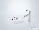 Hansgrohe TALIS S egykaros mosdó csaptelep 100, leeresztő nélkül, króm 72021000