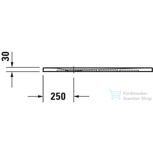 Duravit SUSTANO 80x80x3 cm-es zuhanytálca, Light Grey matt 720269630000000