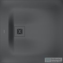   Duravit SUSTANO 80x80x3 cm-es zuhanytálca, Dark grey matt 720269650000000