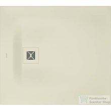   Duravit SUSTANO 90x80 cm-es zuhanytálca szifon nélkül, matt krém 720270620000000