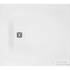   Duravit SUSTANO 90x80 cm-es zuhanytálca szifon nélkül, matt fehér 720270740000000