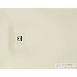   Duravit SUSTANO 100x80 cm-es zuhanytálca szifon nélkül, matt krém 720273620000000