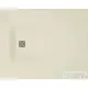 Duravit SUSTANO 100x80 cm-es zuhanytálca szifon nélkül, matt krém 720273620000000