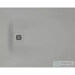   Duravit SUSTANO 100x80 cm-es zuhanytálca szifon nélkül, matt világosszürke 720273630000000