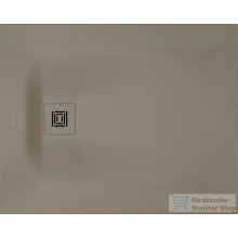   Duravit SUSTANO 100x80 cm-es zuhanytálca szifon nélkül, matt greige 720273640000000
