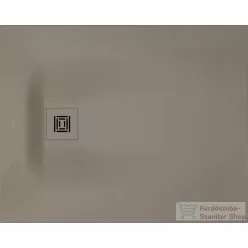   Duravit SUSTANO 100x80 cm-es zuhanytálca szifon nélkül, matt greige 720273640000000