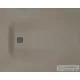 Duravit SUSTANO 100x80 cm-es zuhanytálca szifon nélkül, matt greige 720273640000000