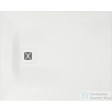   Duravit SUSTANO 100x80 cm-es zuhanytálca szifon nélkül, matt fehér 720273740000000